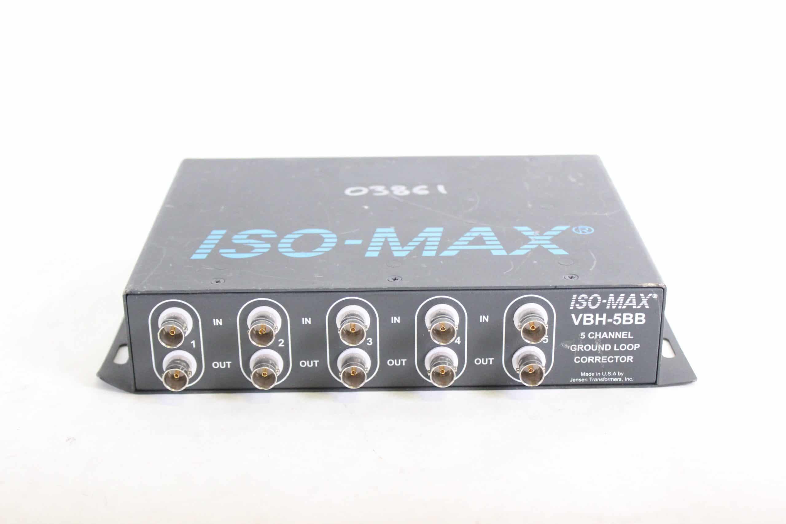 Jensen Transformers ISO-MAX VBH-5BB 5 channel Ground Loop ...
