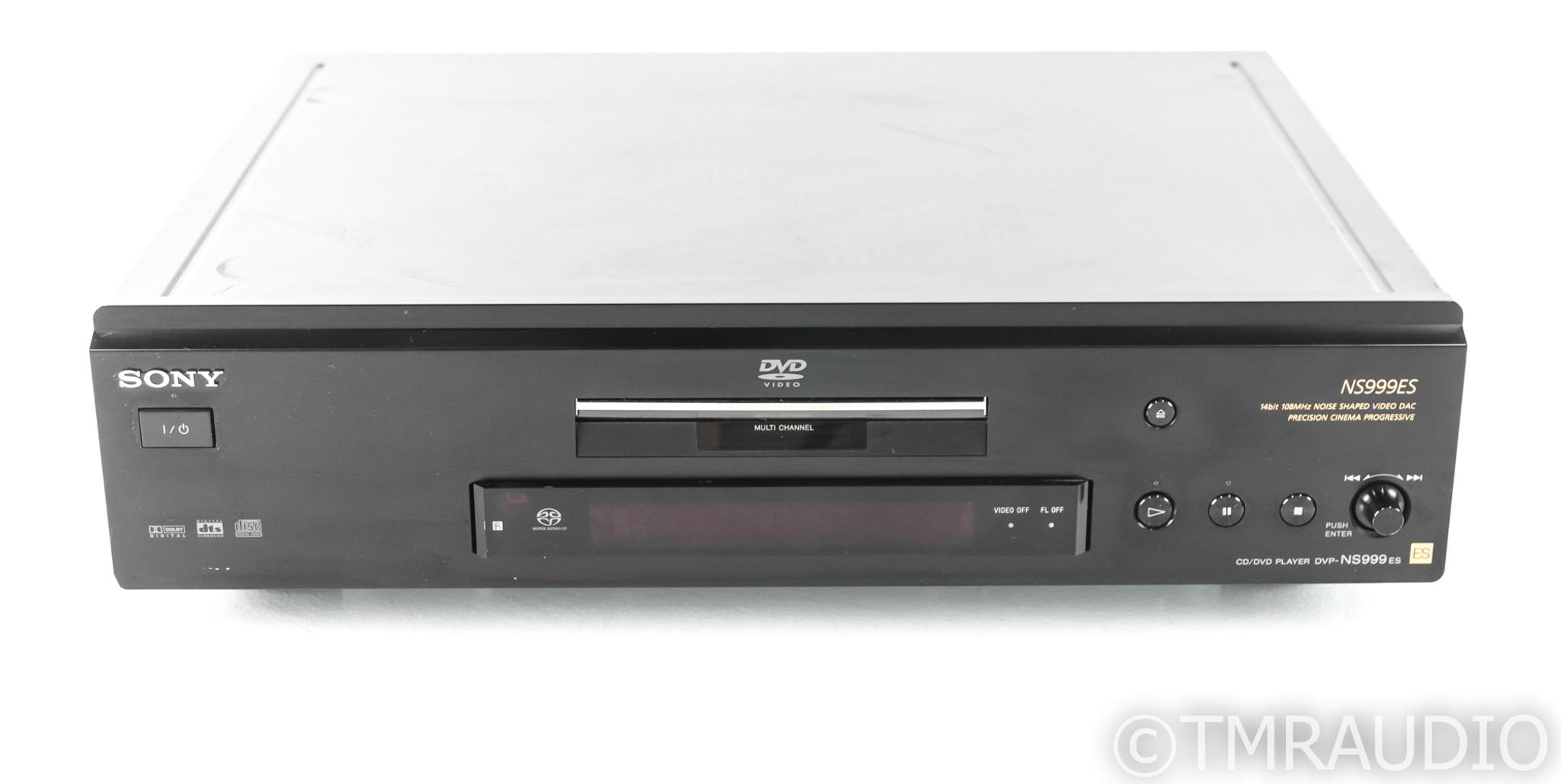 Sony DVP-NS999ES SACD / DVD Player; NS999-ES; Remote - The Music Room