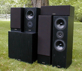 Audio Spécialiste loudspeakers and sub-woofer