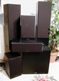 Audio Spécialiste loudspeakers and sub-woofer