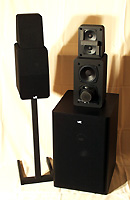 M&K S-1C loudspeakers and MX-200 sub-woofer