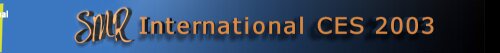 International CES 2003